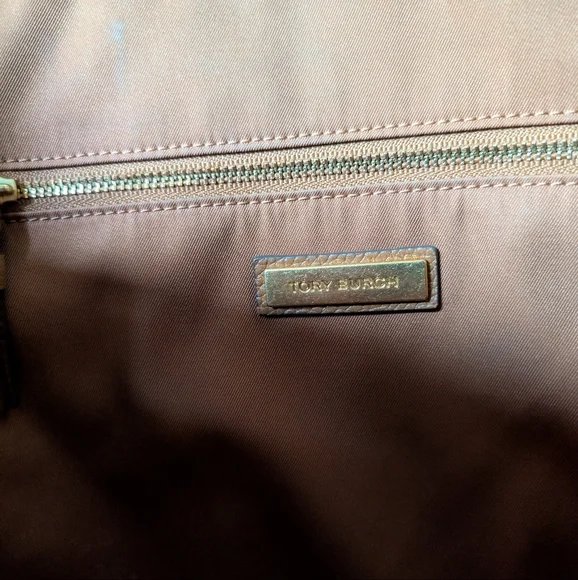 Tory Burch Everly Satchel Brown - Picture 8 of 14